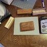 Dominoes set hardwood case Image 6