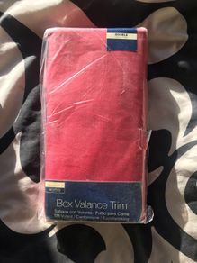 Valance sheet for double bed