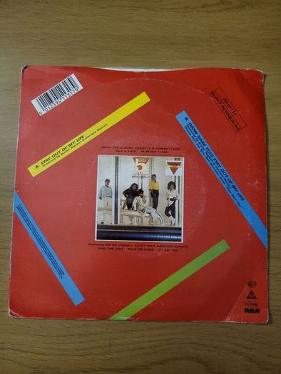 Five Star Stay Out Of My Life 7 inch Single 1986