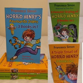 Horrid Henry stories, 3 books In 1