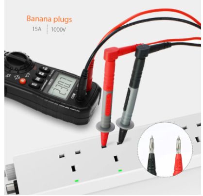 BRAND NEW 21pcs Electronic Test Lead Kits Multimeter Lead with Alligator Clips Replaceable Probes Tips Accessories Kit
