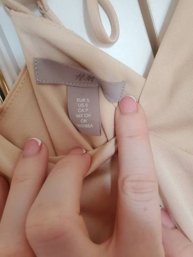 Champagne Satin Slip Dress