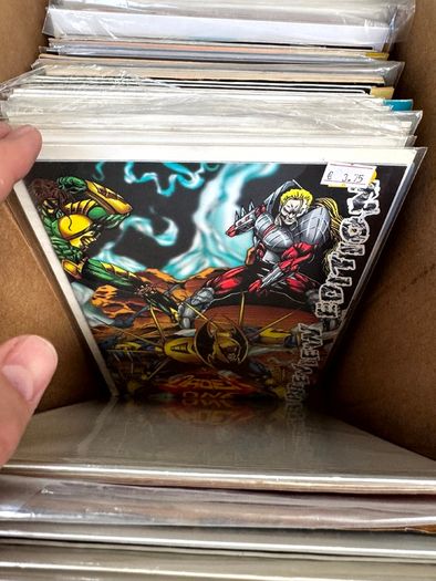 Indie Long Comic Box w 250 Comics for Sale