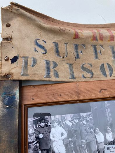 Suffragette banner