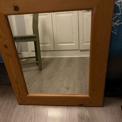 solid pine mirror