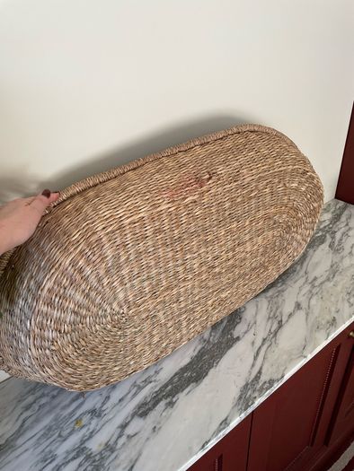 Oliella Nyla Changing Basket - Seagrass