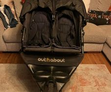 Out and about double buggy