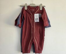 Upto3months, With Tags Next 2 Way Zip Sleepsuits