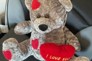 Adorable Loveheart Teddy Brand New