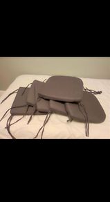6 Dining chair cushions