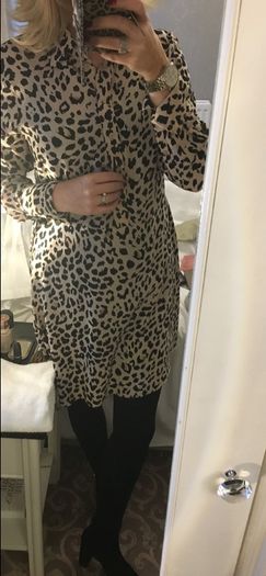 & Other Stories Leopard Mini Dress