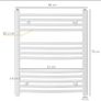 curved towel rail Image 2