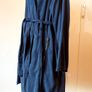 Stunning denim colour dressy All Saints style trench coat Image 4
