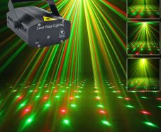 Mini laser projector party light stage light with remote controller