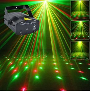 Mini laser projector party light stage light with remote controller