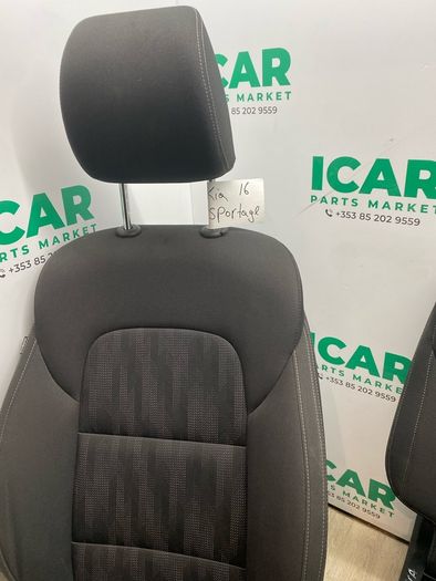 Kia Sportage 2016 Driver Seat Passenger Seat Front Seats Rear Seats