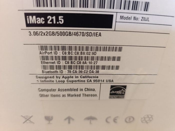 iMac 21.5