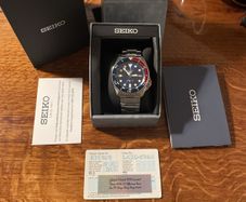 Seiko 5 Sports Watch "Pepsi" Bezel