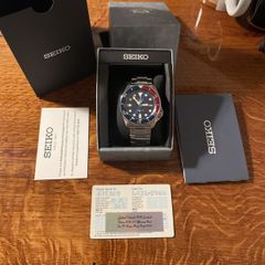 Seiko 5 Sports Watch "Pepsi" Bezel