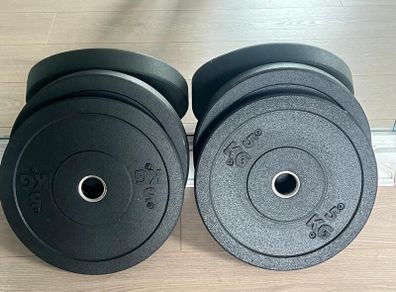 5kg + 10kg Bumper Plates (pair of each)