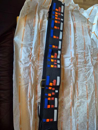 Edge U2 Love Welcomes Guitar Strap with signed card,  brand new numbered put of 500