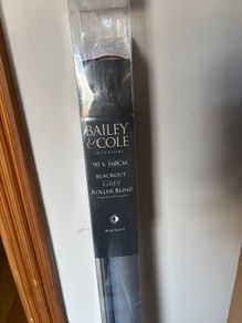 Bailey & Cole Blackout Roller Blind - Grey