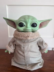 Star Wars Mandalorian Grogu The Child 11 inch/28cm Plush Toy - As New