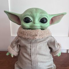 Star Wars Mandalorian Grogu The Child 11 inch/28cm Plush Toy - As New