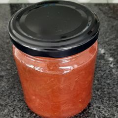 Organic White currant & Organic Rhubarb Jam 220g