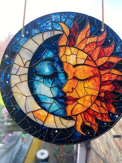 Fabulous Sun/Moon Suncatcher