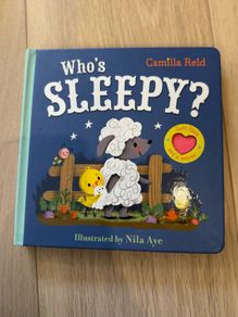 Who's sleepy by Camilla Reid - lift the flap and mirror