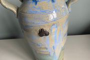 Large signed  pottery vase