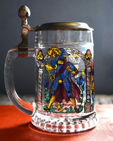 Vintage BMFN Three Musketeers German Beer Stein