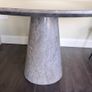 Round Solid Marble Dining Table - 140cm Image 2