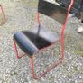 1940s stacking Cox's bakalight seats, steel tube frames Image 4