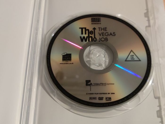 New The Who The Vegas Job Dvd