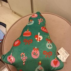 Plush christmas cushion