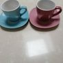 Midcentury unused coffee cups and saucers Image 2
