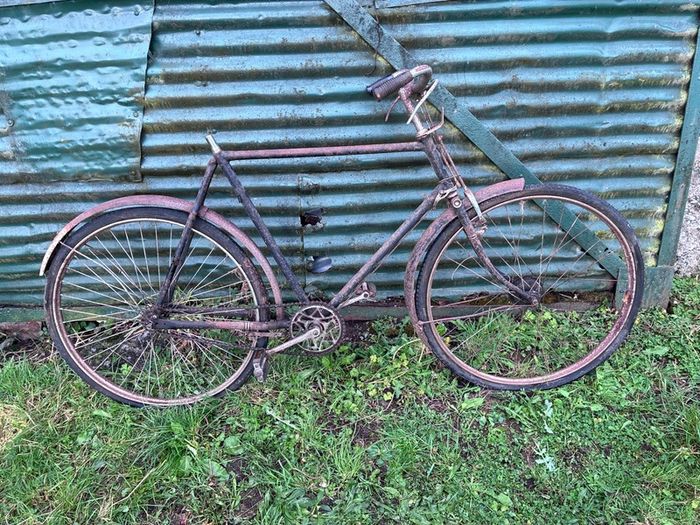 26 inch Raleigh bicycle frame