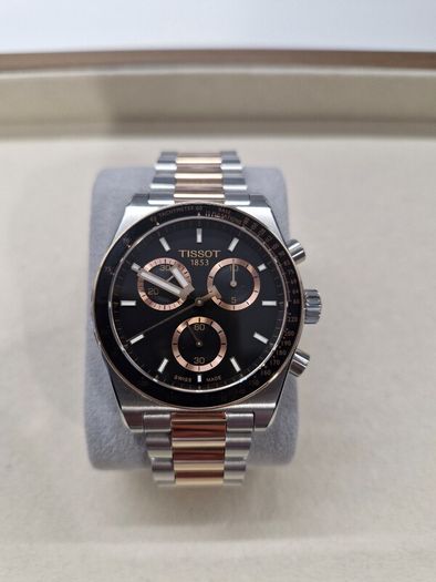 Tissot Chronograph - Black / Rose Gold