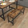 Benches Set of 2 Industrial Look FREE DELIVERY  Set of two benches bench Image 5