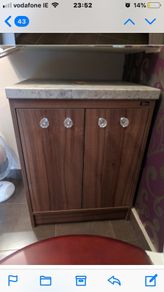 bathroom unit with Lightning mirror