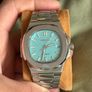 Seiko Mod Automatic Watch, Tiffany Blue Dial, Men's Watch Image 3