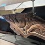 Will and I clearance table lamp reclaimed wood Image 3