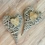 Hanging Wicker Hearts Set Image 2