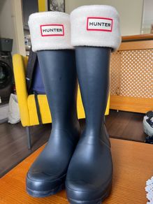 Kids Hunter boots size 3UK
