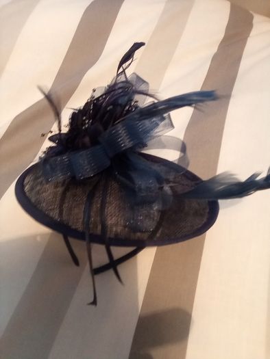 Mother. Of. The. Bride. Dress.  And.  Fascinator