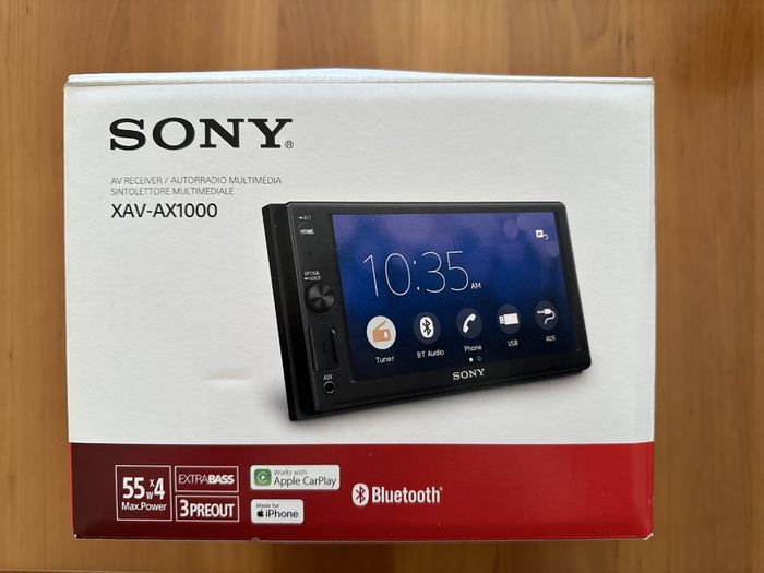 Sony XAV-AX1000 In-car Multimedia screen