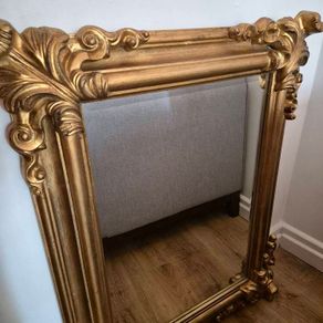 Gold Ornate Wall Mirror