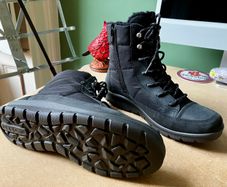 Ecco black winter boots - excellent condition